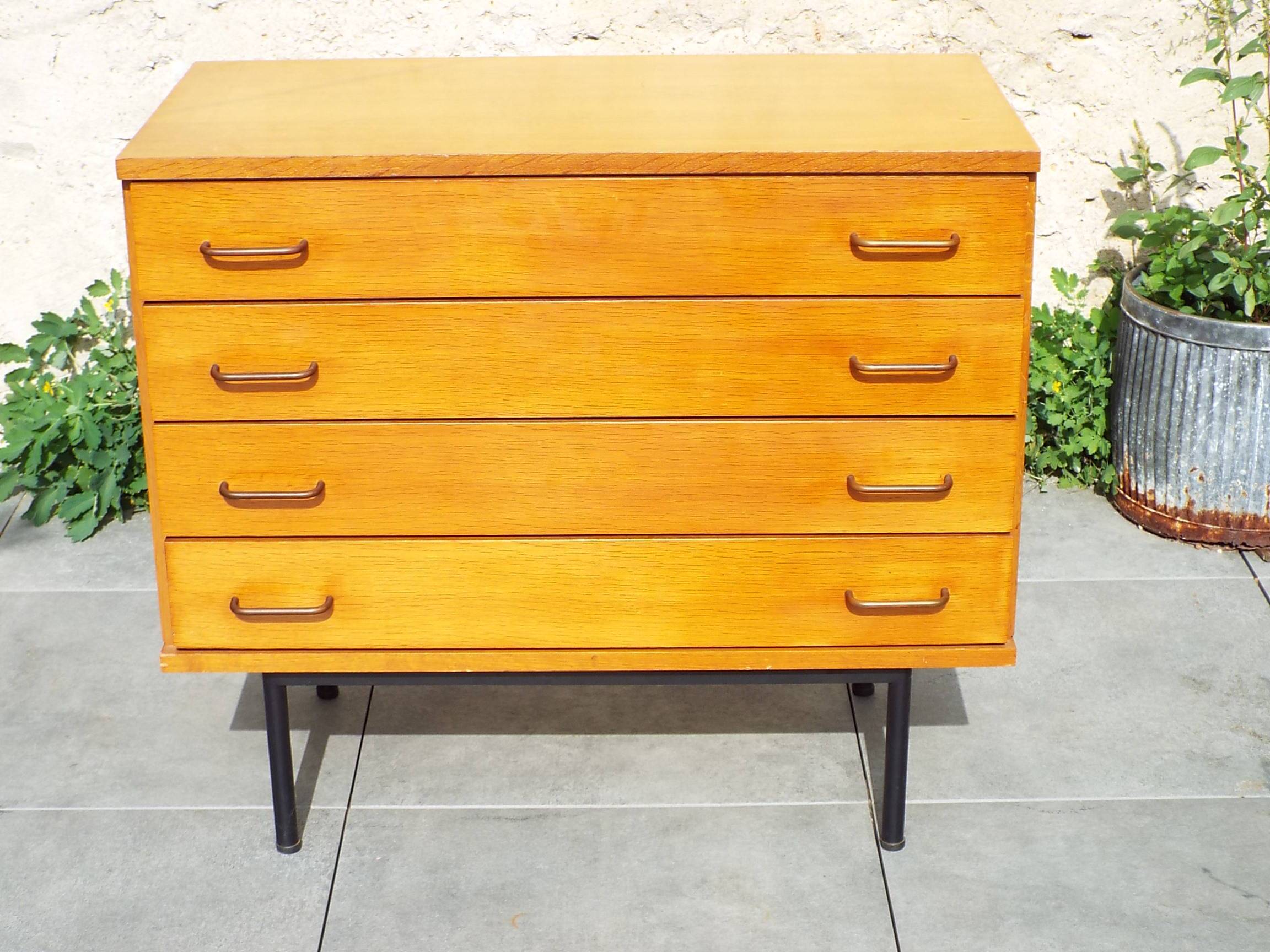 60s dressing table chest of drawers