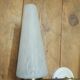 Double wall sconce in brass, porcelain and speckled glass 1950