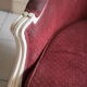Louis XV style armchair patinated white