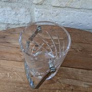 Seau à glaçons en cristal de Sèvres signé