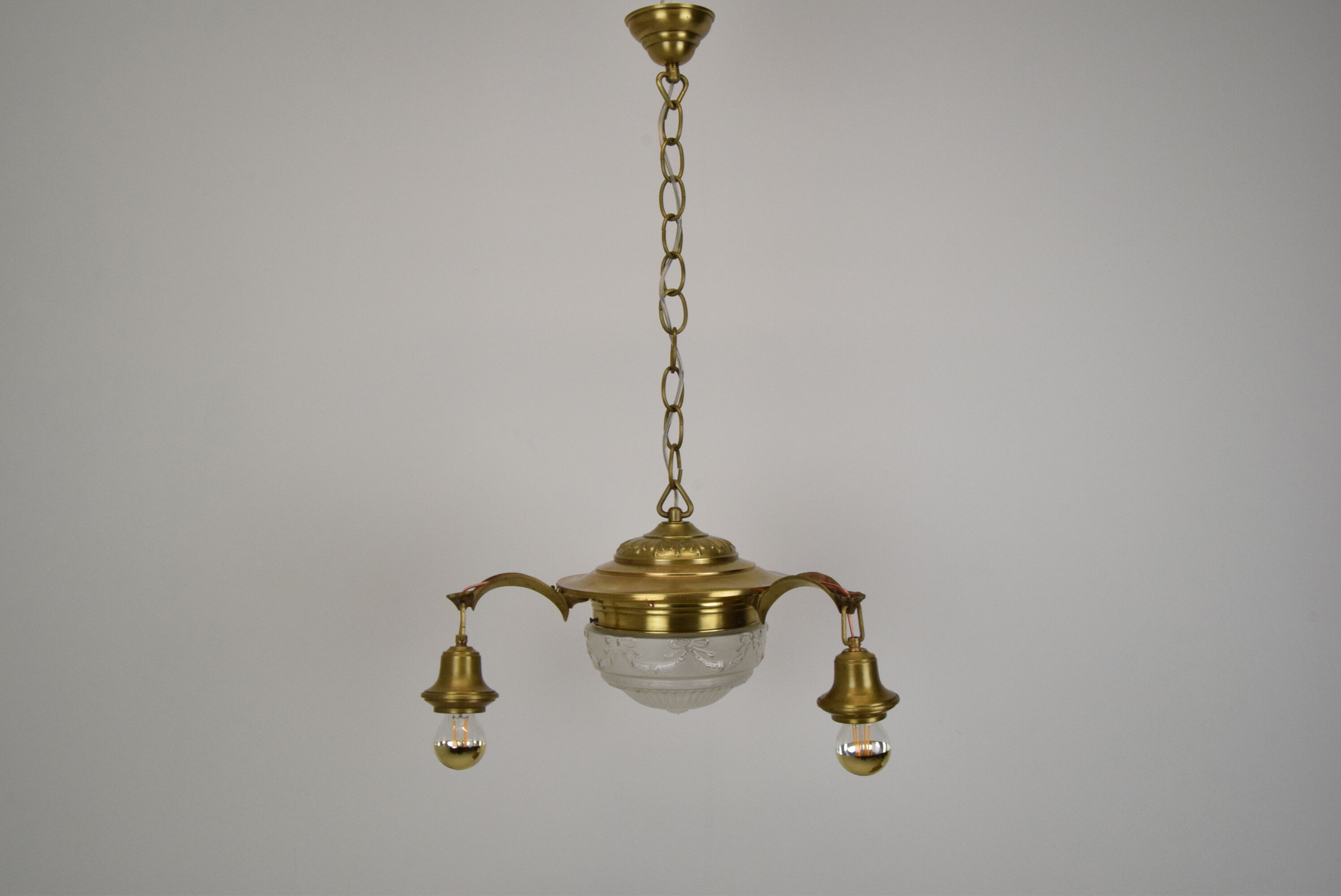 Art deco Design Chandelier,1930's.