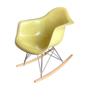 rocking chair RAR jaune