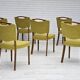 1970s, set of 6 Danish dining chairs by Slagelse Møbelværk, original condition.