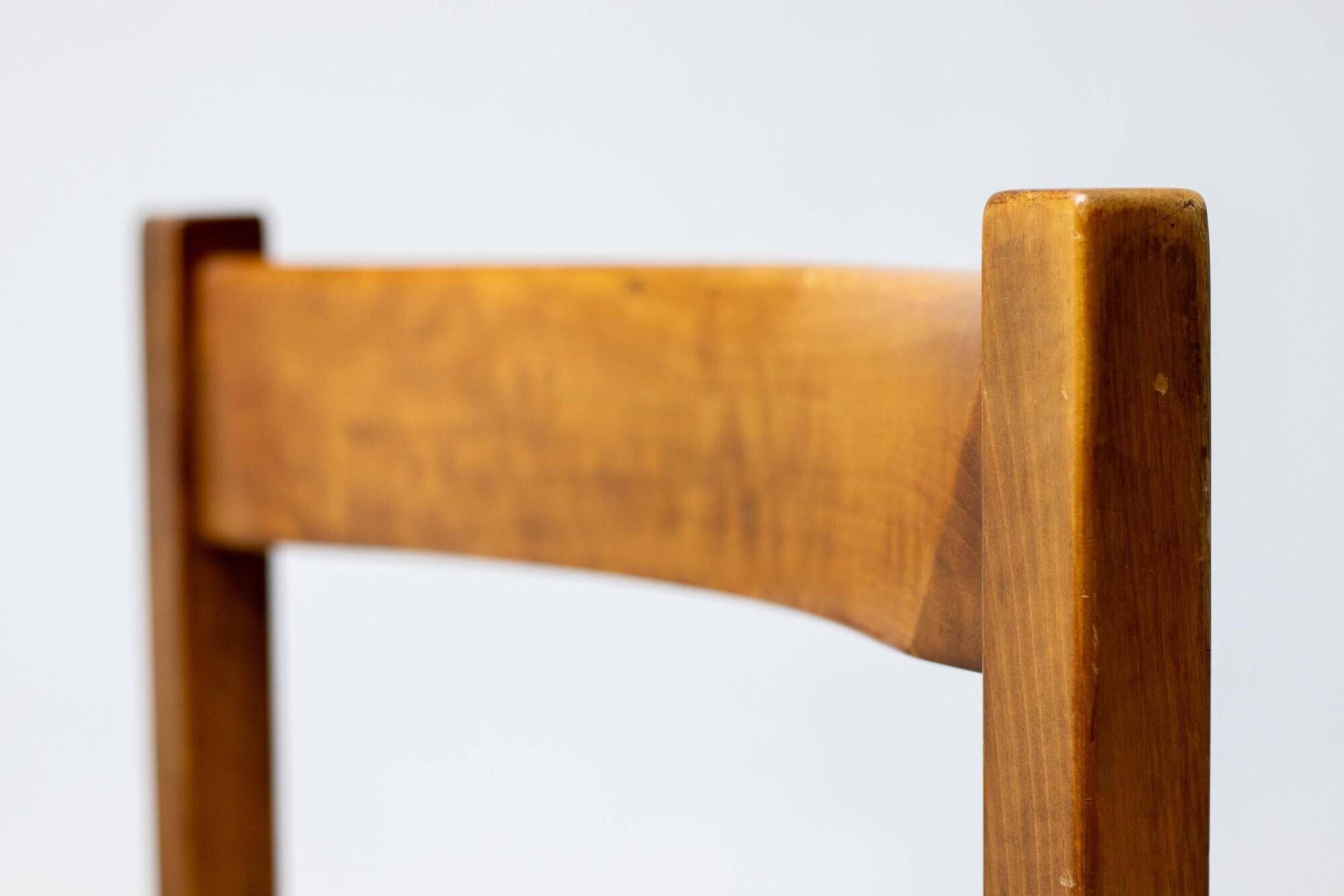 Set of four Torbecchia dining chairs by Giovanni Michelucci for Poltronova.