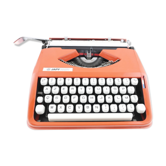 Typewriter japy baby orange hermes cursif