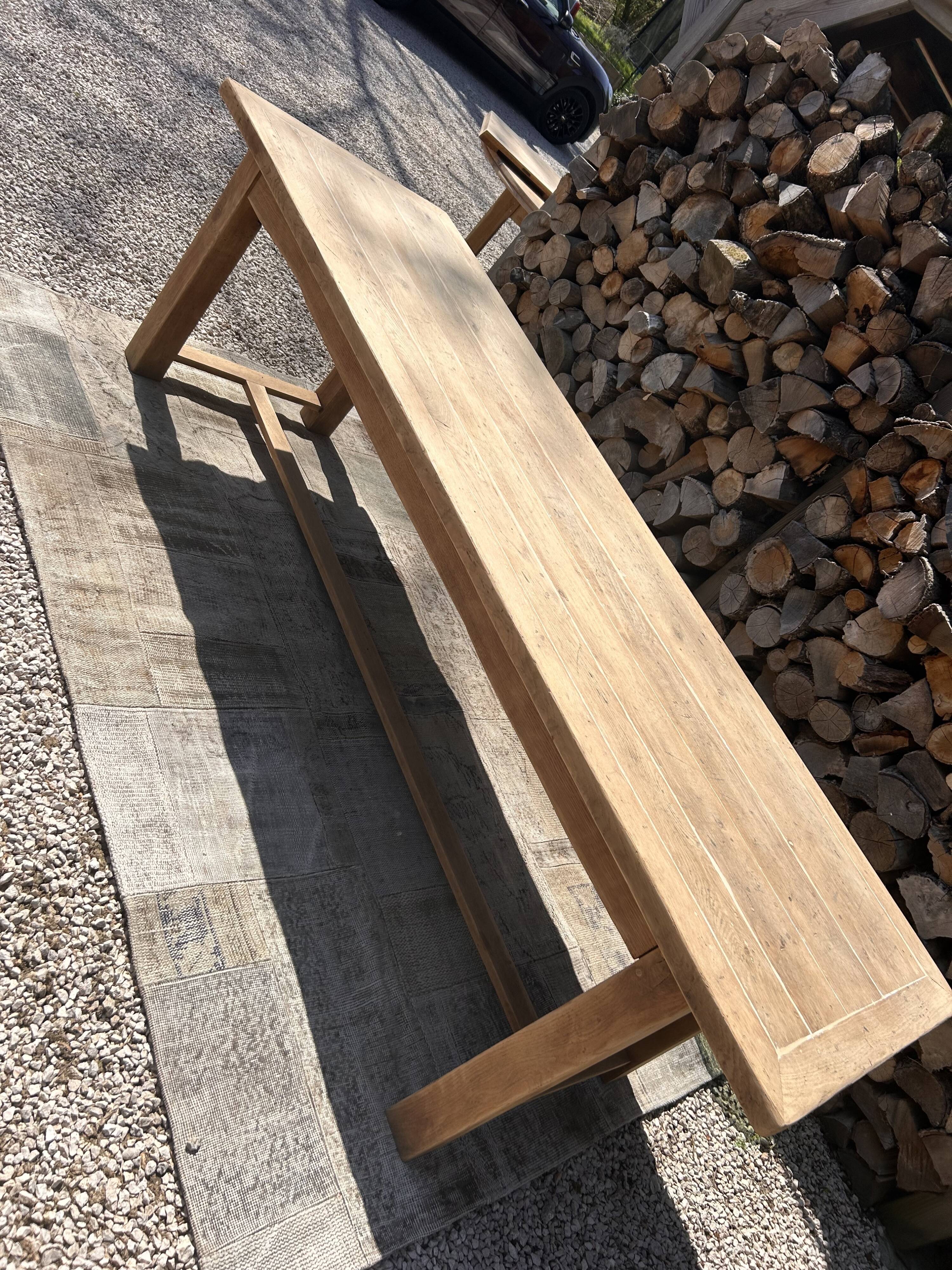 250cm renovated farmhouse table