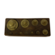 Brass weight box