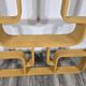 Paravents par Ludvik Volak pour Drevopodnik Holesov, années 1950, ensemble de 2.
