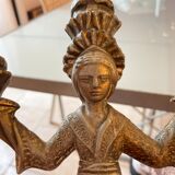 Bougeoir ancien Art Nouveau