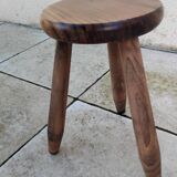 Petit tabouret vintage style Charlotte Perriand