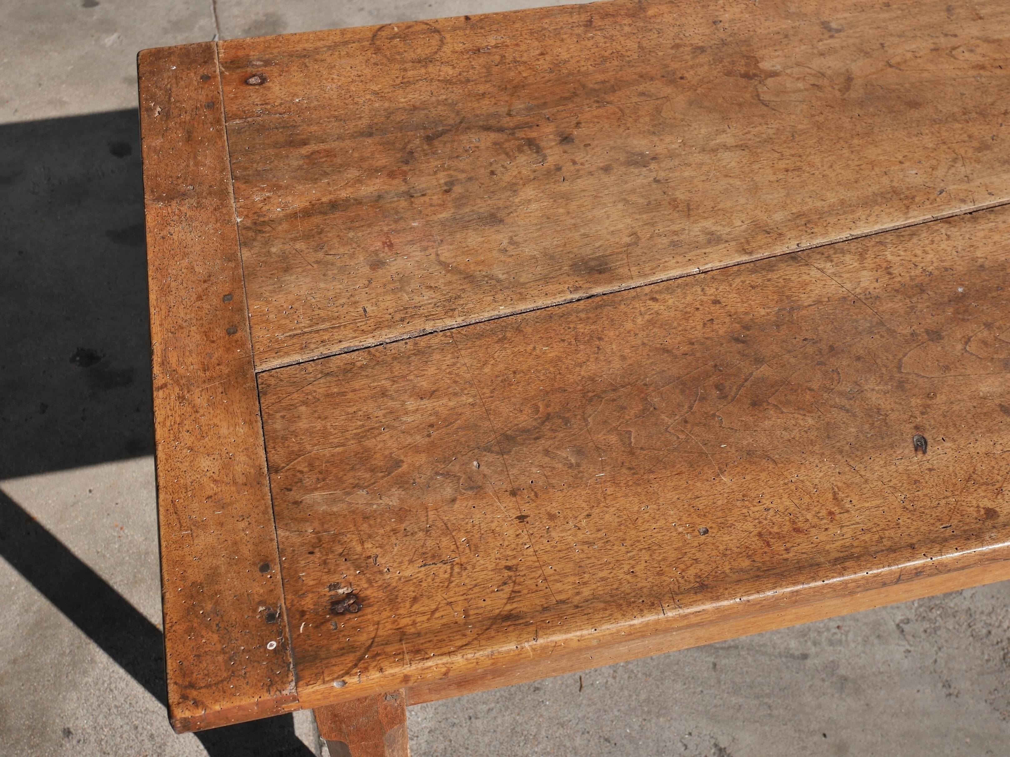 Oak farm table