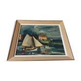 Tableau vintage année 60'S
