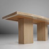 Dinner Table in Travertine, France, 1960s