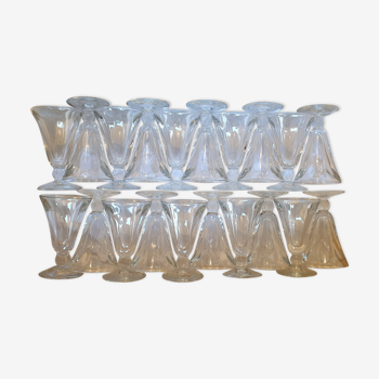 Lot de 20 verres bistrot