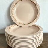 Longwy Betty model soup plates