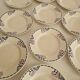 Set of 12 Dessert Plates Model Tunis