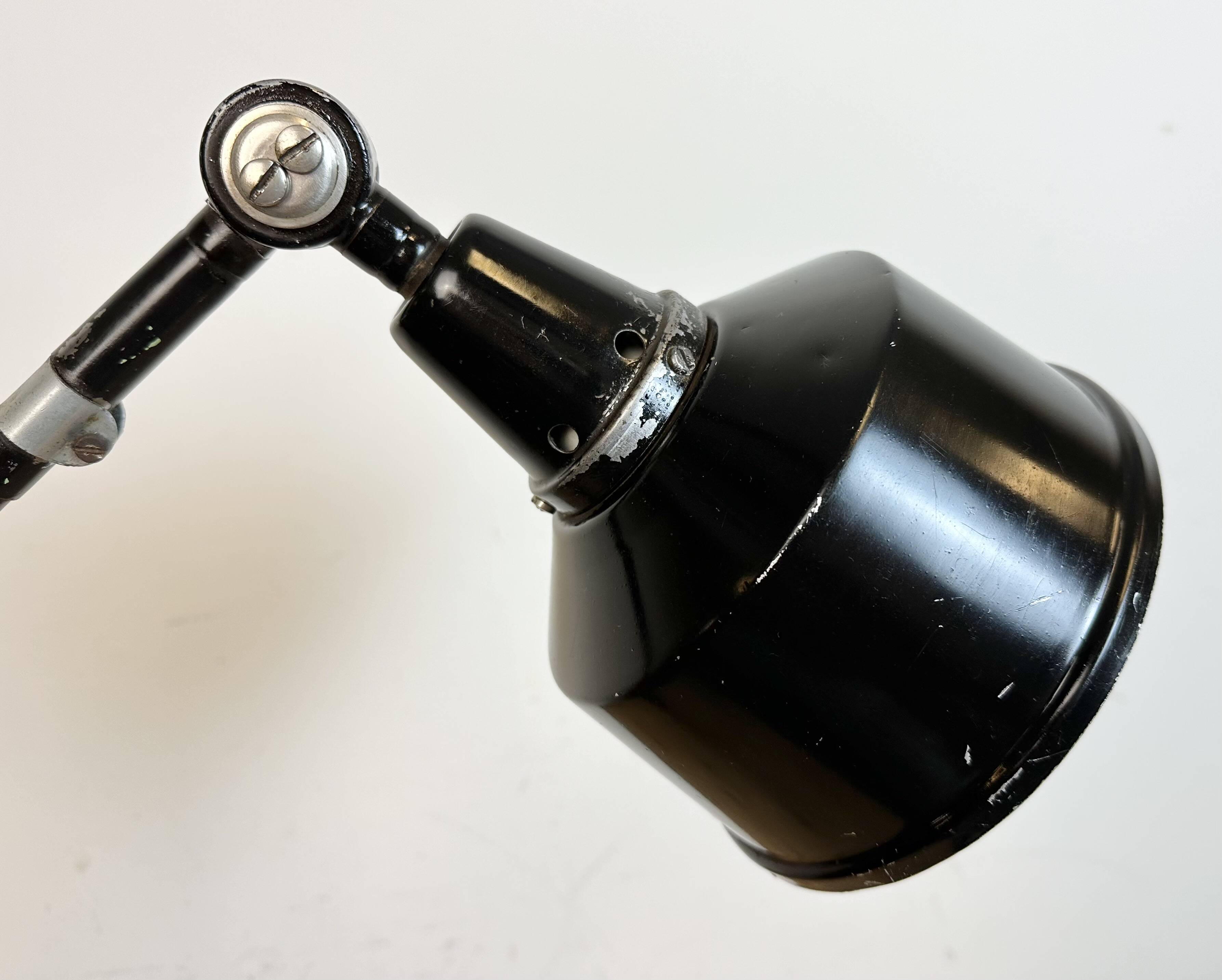 Industrial ddrp desk or wall lamp by curt fischer for midgard, 1930s