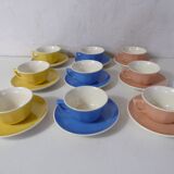 Villeroy & Boch vintage colored cups