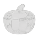 Bonbonnière en cristal en forme de pomme style année 70