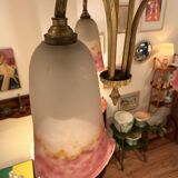 Gilded bronze lustre and glass paste – Müller Frères, Lunéville, circa 192.