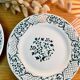 Lot de 2 assiettes plates collection « Versailles » Digoin Sarreguemines