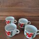 lot de 4 tasses à expresso Weidmann porzelan