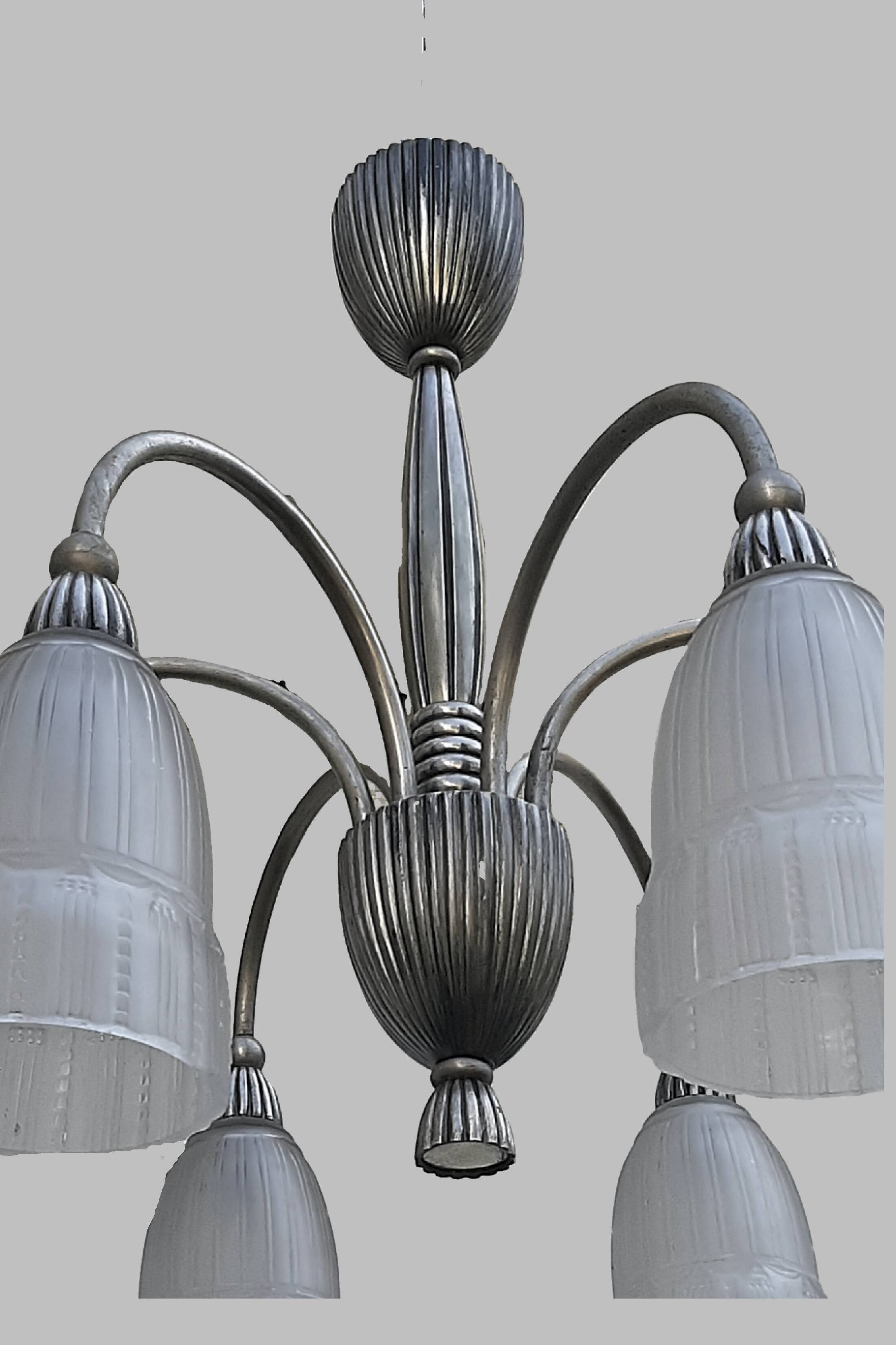 Art Deco period chandelier