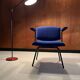 Fauteuil vintage entièrement rénové ,vers 1950