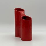 Vintage ceramic vase Gabbianelli style - mid century vase - 70s design