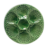 Green oyster plate in slurry