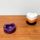 Bowl or ashtray Ulmer Welle German space age mid-century by Walter Zeischegg for Helit, set of 4