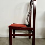 Lot 6 old Italian design bentwood chairs from the 70s vintage