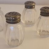 Lot of 4 salt shakers Goldsmith Christofle around 1930