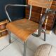 Old Mullca school chair with armrests