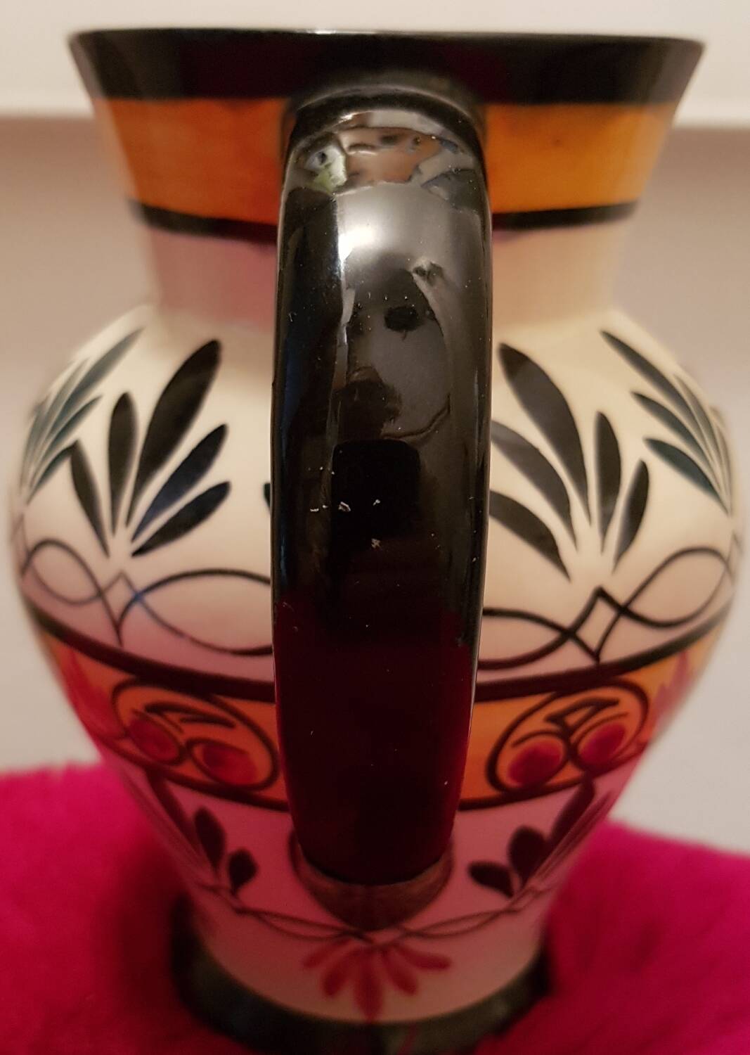 St Jean de Bretagne ceramic pitcher