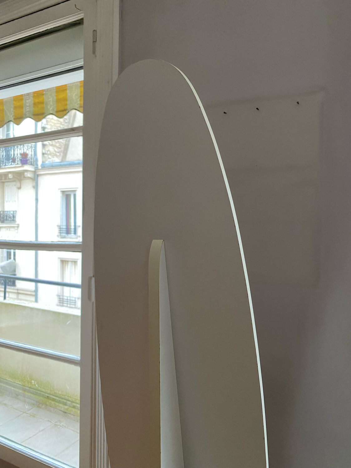 Psyche mirror on foot Jelem year 60-70 vintage