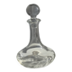 Vintage decanter with round stopper H27