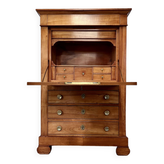 Directory secretary in solid cherry wood