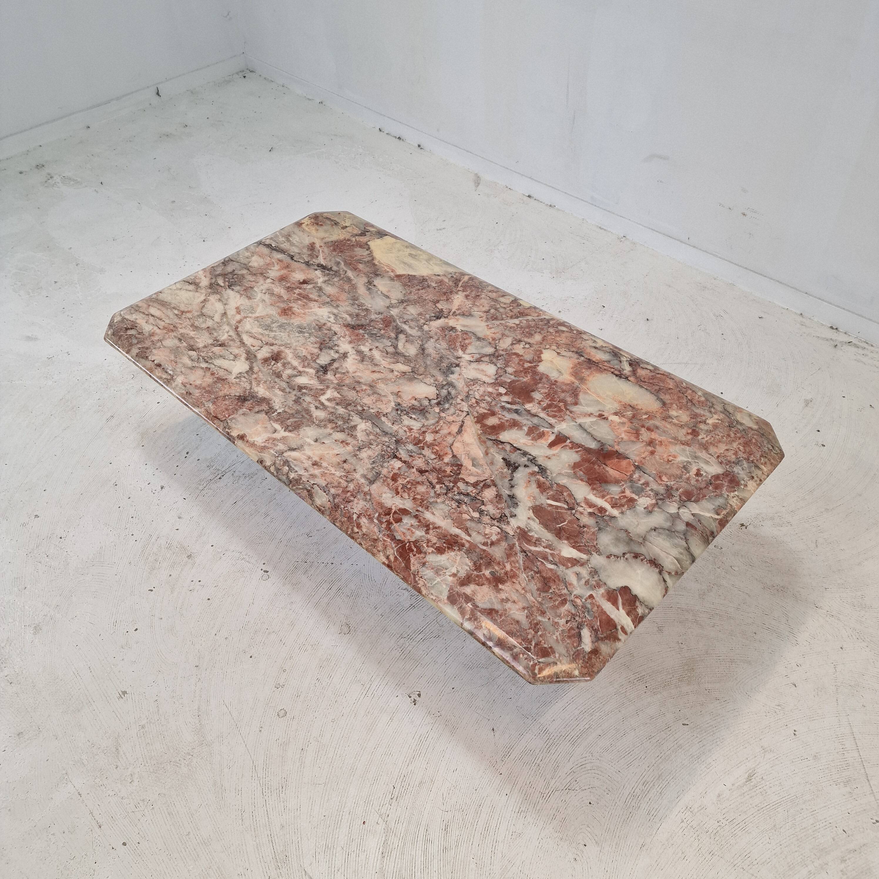 Italian Marble Coffee Table, 1980s