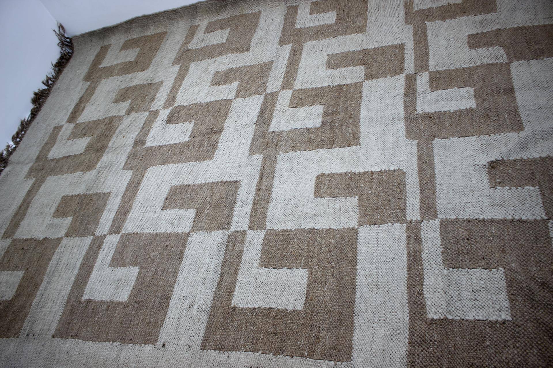 Mid-Century Modern Wool Rug/Carpet, 1980s