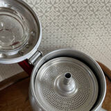 Vintage coffee maker alu and pyrex