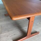 Table basse en teck de Karl-Erik Ekselius - Suède années 60