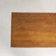 Bistro table with an oak top on a cast iron base, 1930s.