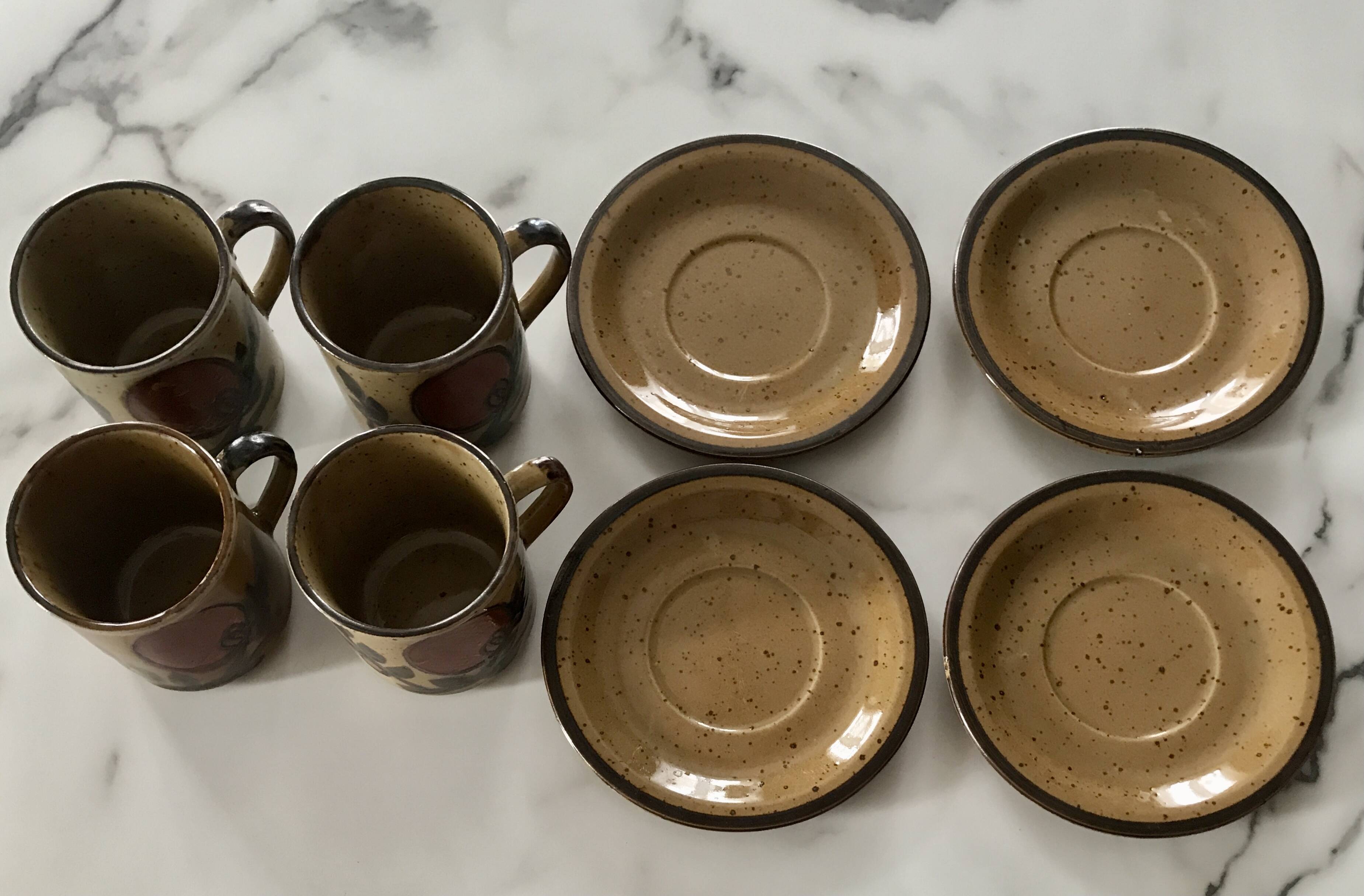 Vintage cups and saucers