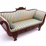 Biedermeier sofa, Northern Europe, circa 1860.