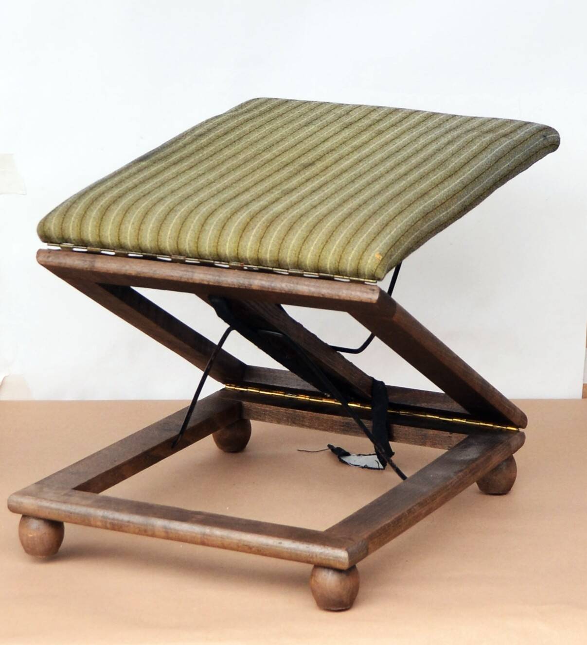 Repose-pieds réglable, pliable et extensible, style vintage français