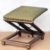 Repose-pieds réglable, pliable et extensible, style vintage français