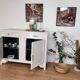 UNIQUE WHITE ART DECO SIDEBOARD