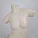 Sculptural Contemporary Female Torso Crafted from Layered Reclaimed Mactan