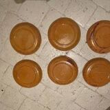 Set of 6 PH Ravel Decroix d'Aubagne plates